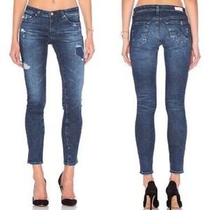 AG Adriano Goldschmied Women's Legging Super Skinny Ankle in 8 Years Whistler 29